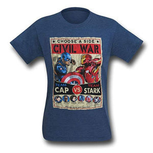 Captain America Civil War Culmination T-Shirt sz S